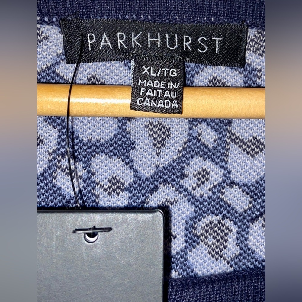 PARKHURST cheetah print Dylan Cardigan size XL - Picture 3 of 12